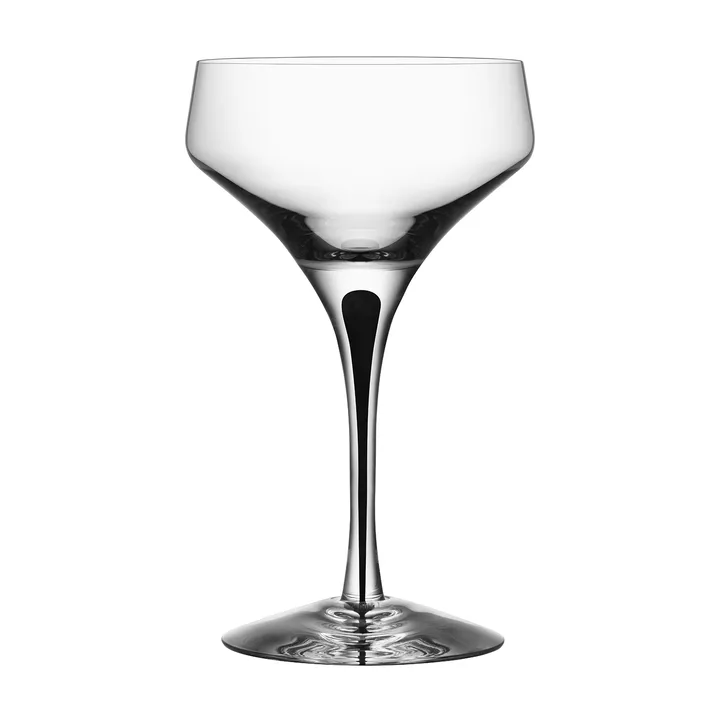 Metropol香槟杯240ml - 黑色 - Orrefors