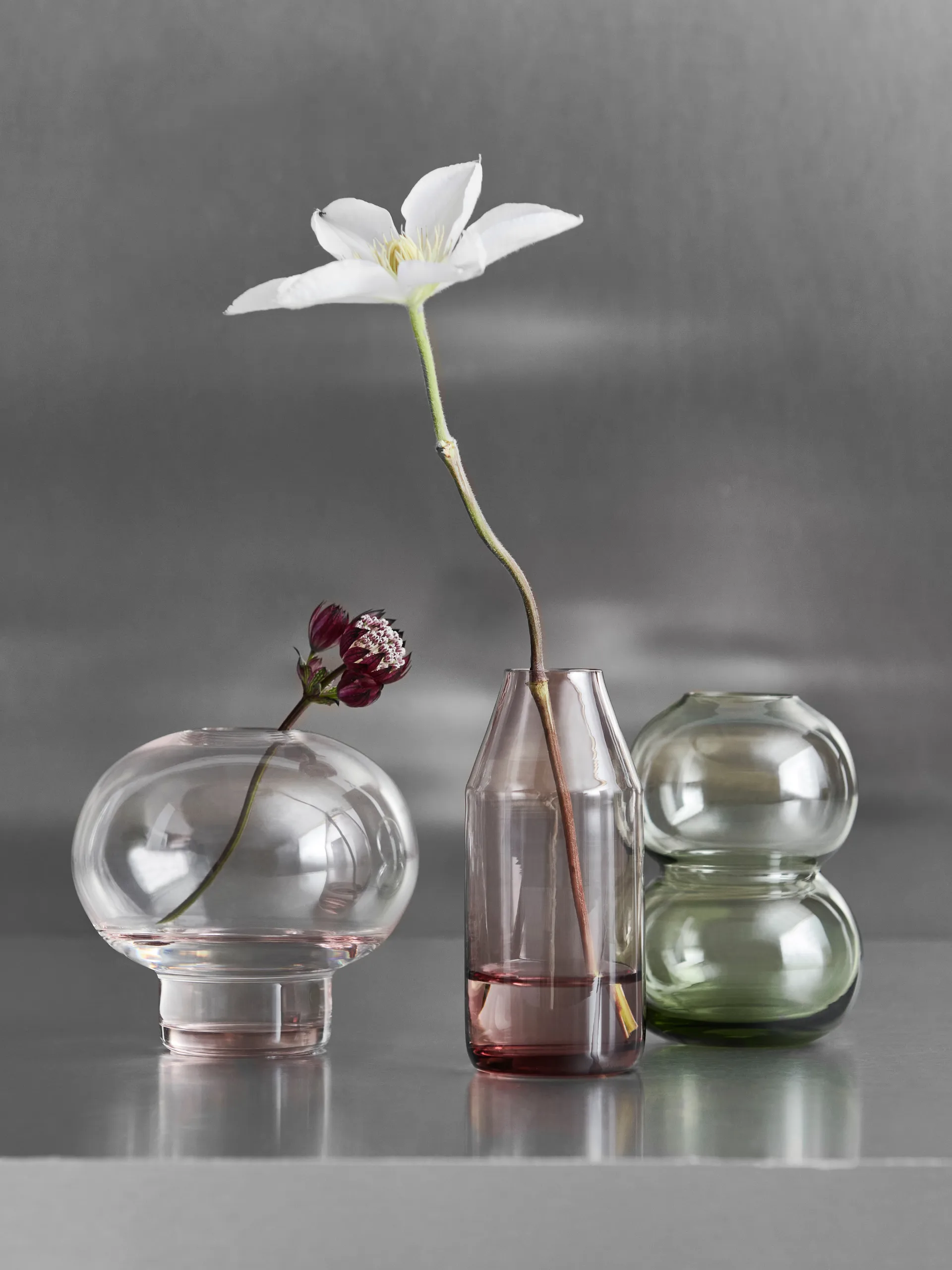 Midsummer 迷你花瓶 野豌豆, 90mm Orrefors