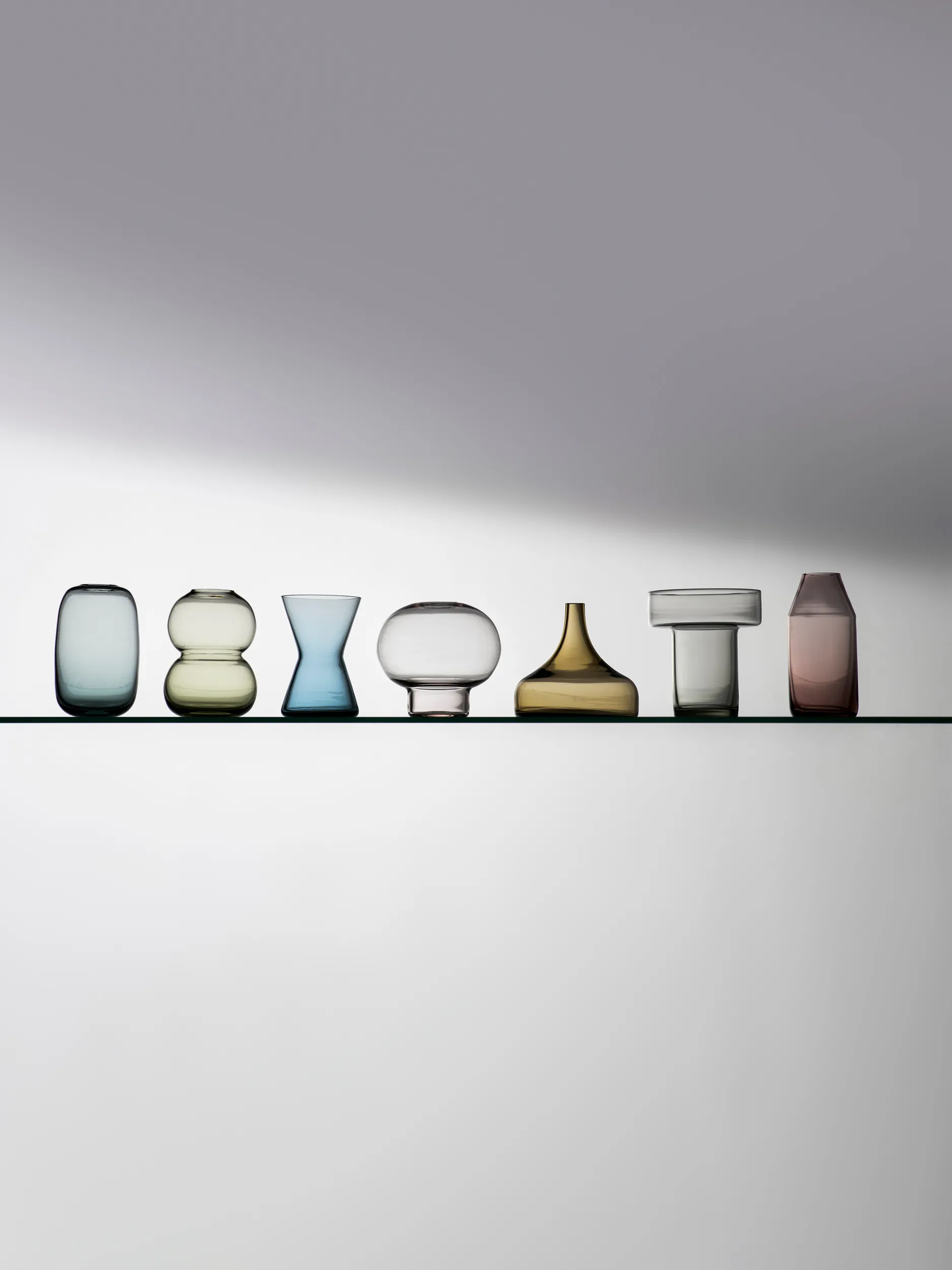 Midsummer Mini 花瓶 Wood Cranesbill, 100 mm Orrefors