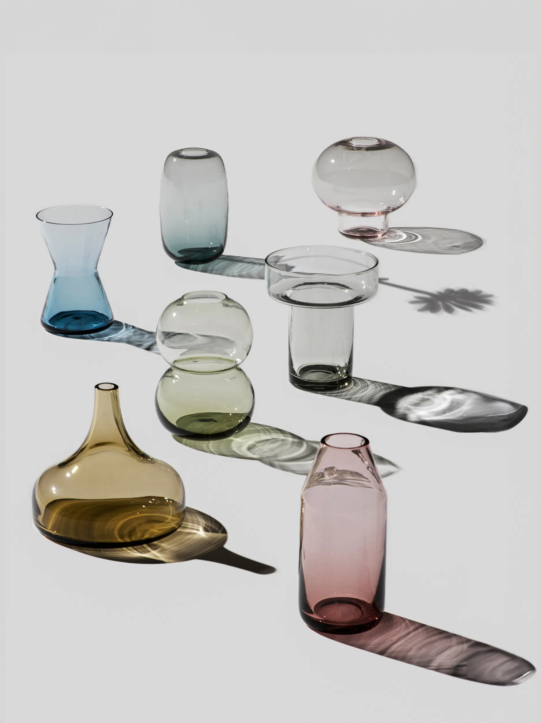 Midsummer Mini 花瓶 Wood Cranesbill, 100 mm Orrefors