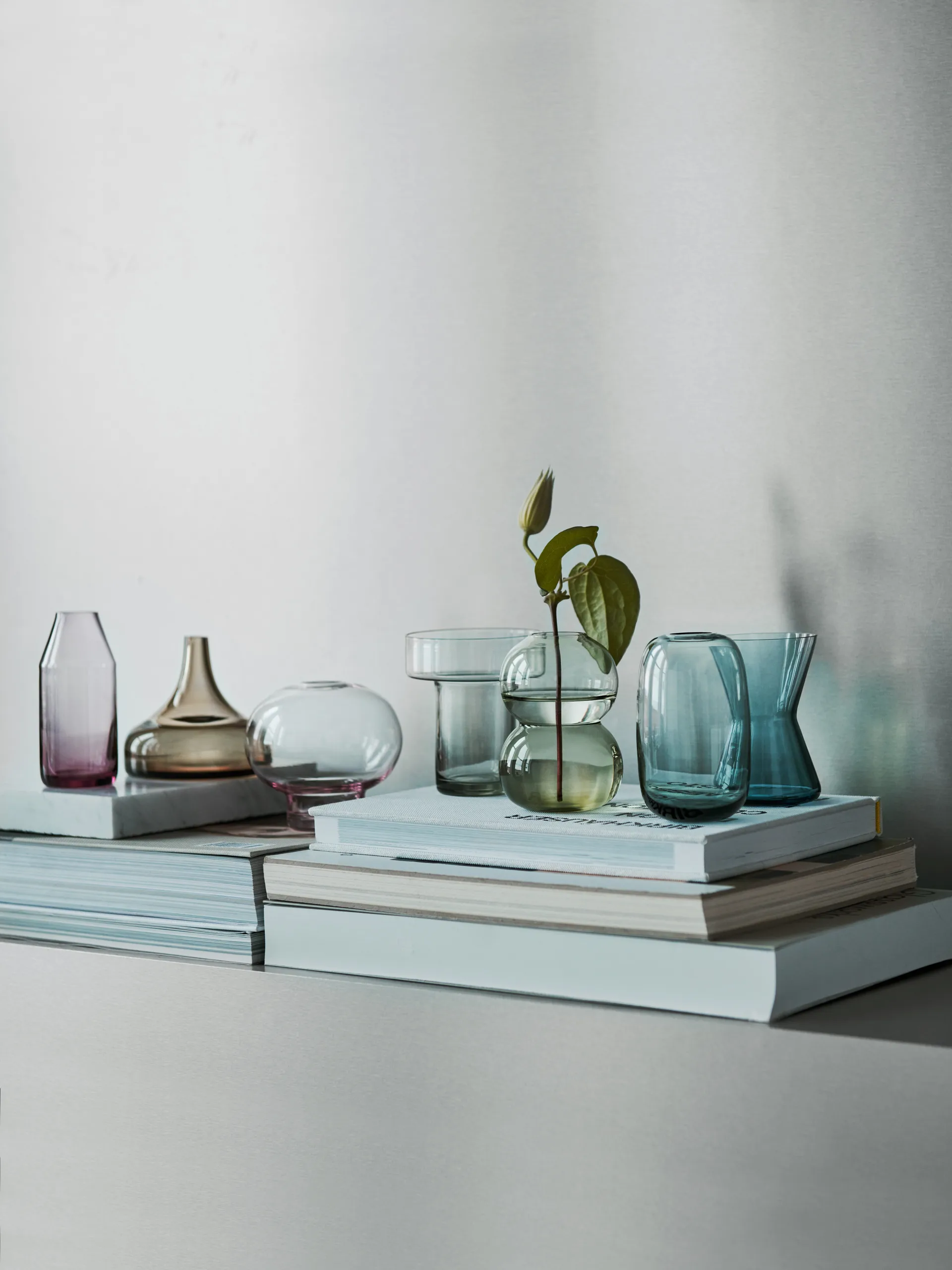 Midsummer Mini 花瓶 Wood Cranesbill, 100 mm Orrefors