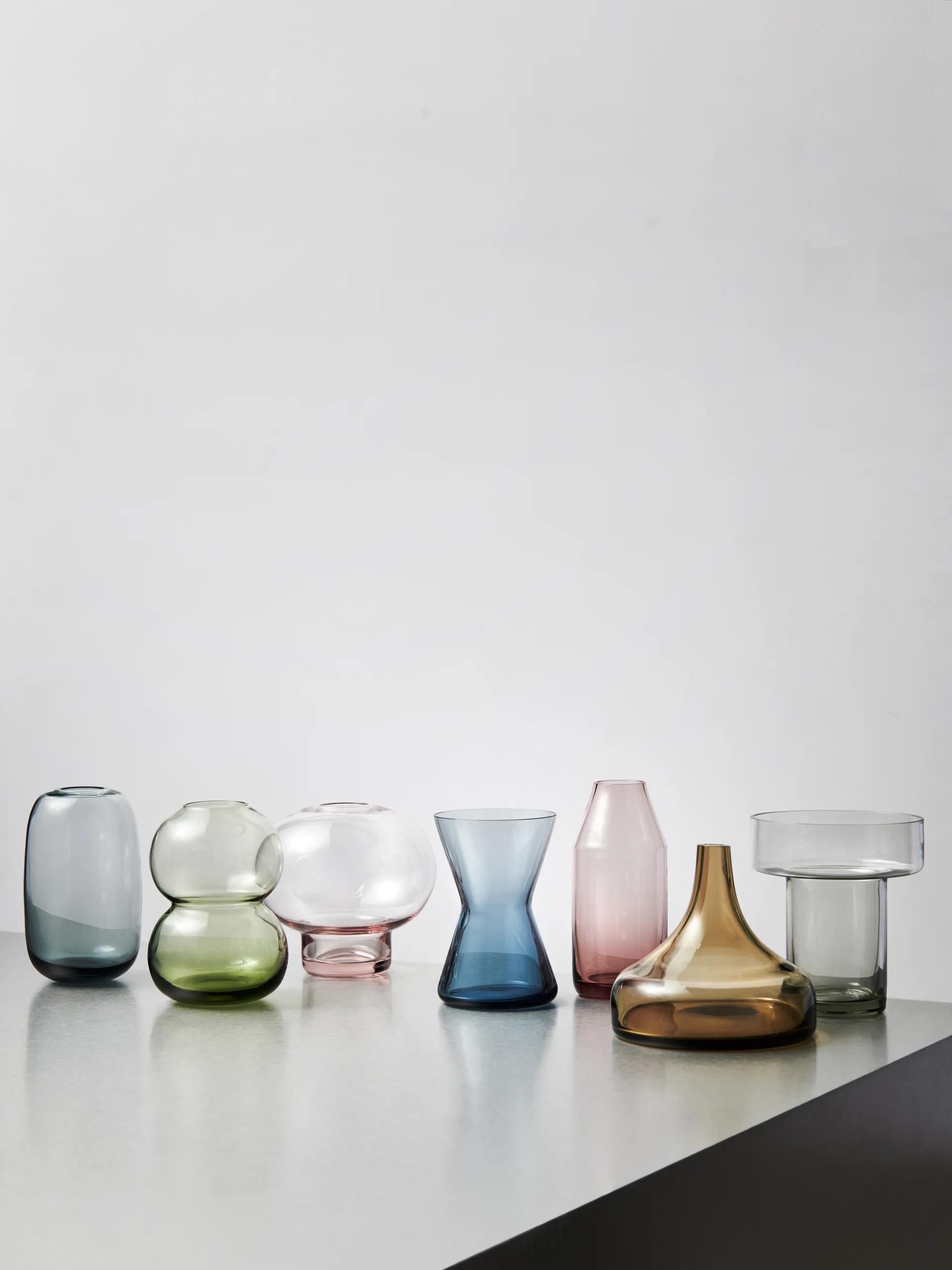 Midsummer Mini 花瓶 Wood Cranesbill, 100 mm Orrefors