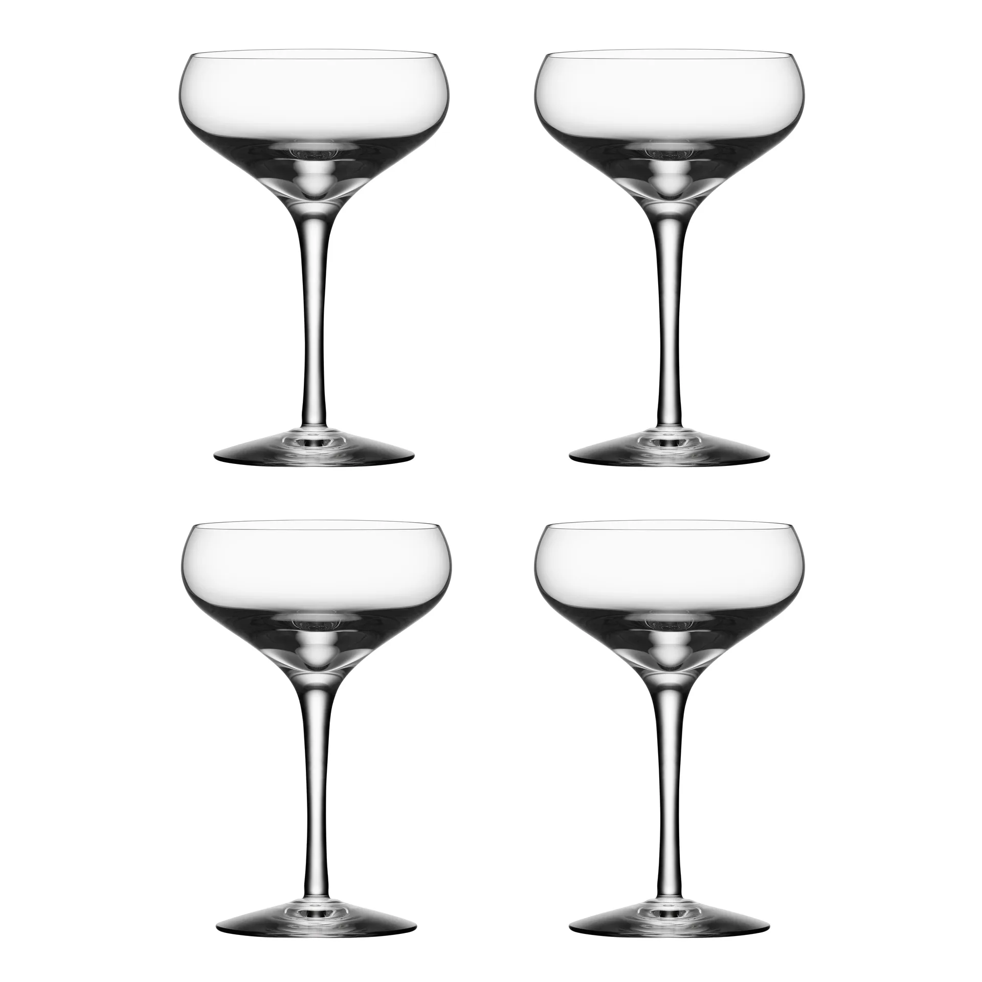 More Coupe glass 四件套装, 21 cl Orrefors