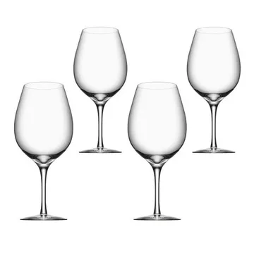 More特大号葡萄酒杯4件套 - 610ml - Orrefors
