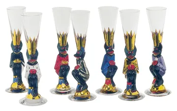 Nobel 烈酒杯40ml - 黑色 - Orrefors