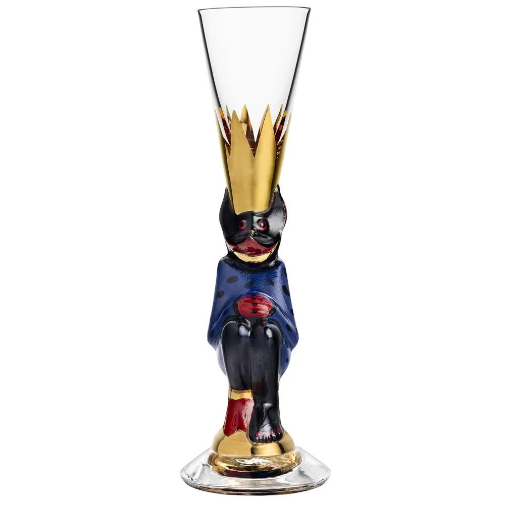Nobel 烈酒杯40ml, 蓝色 Orrefors