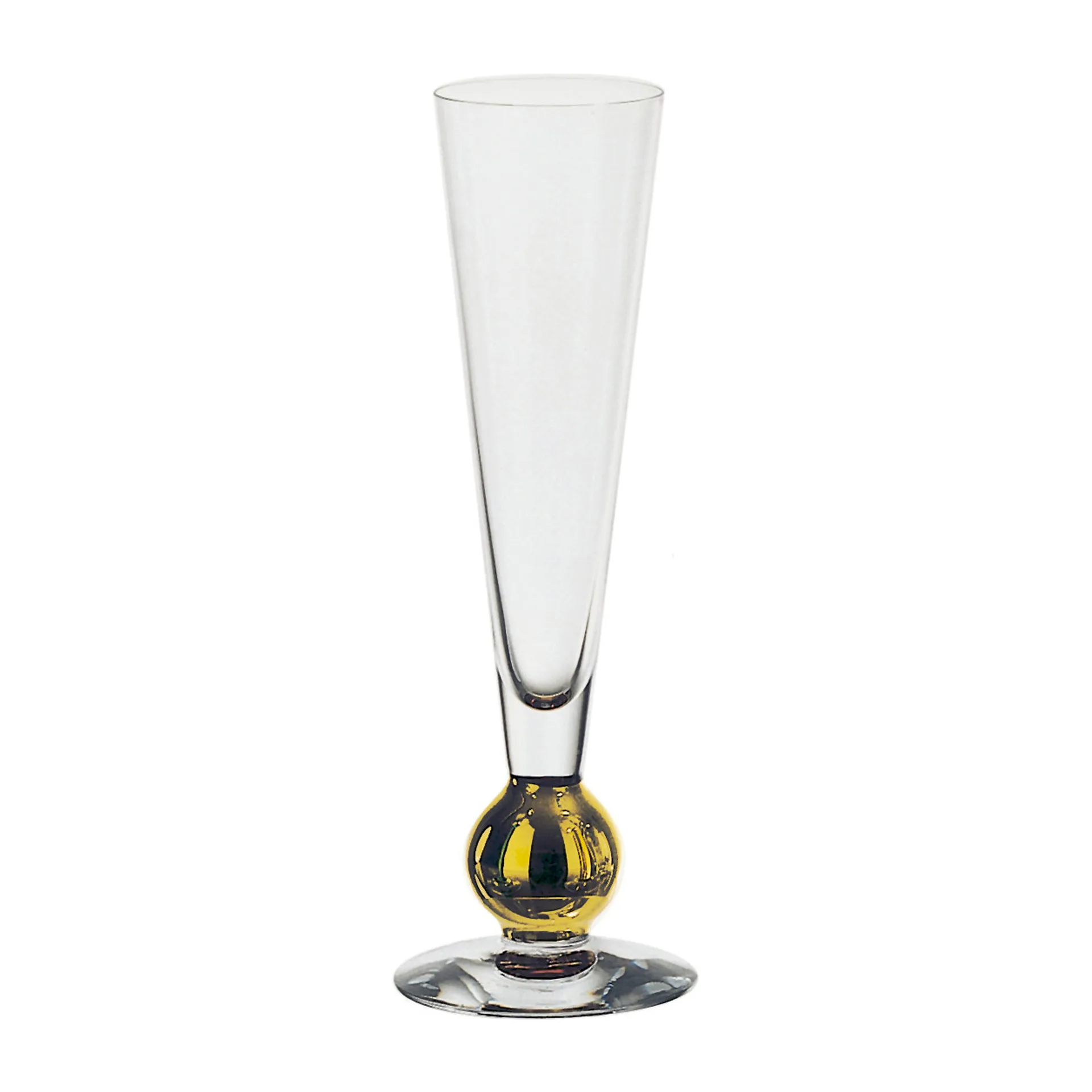 Nobel香槟杯180ml, 透明色金色拼色 Orrefors