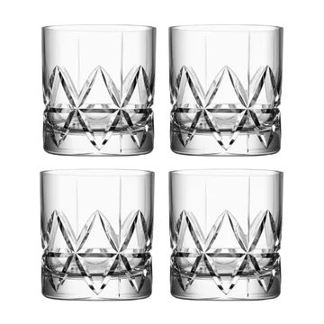 Peak old fashioned glass 四件套装 - 25 cl - Orrefors