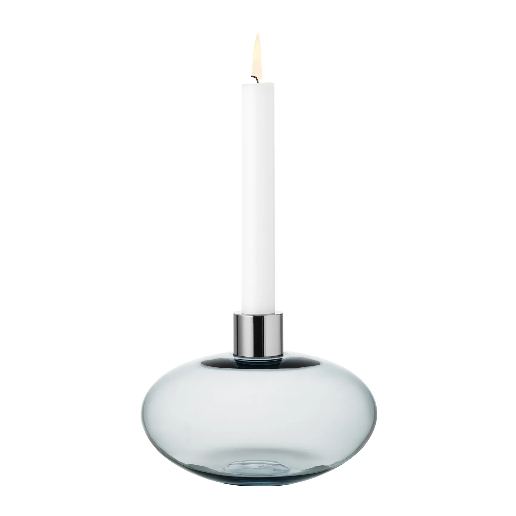 Pluto candle sticks, 灰色 Orrefors