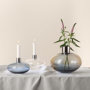 Pluto candle sticks - 灰色 - Orrefors