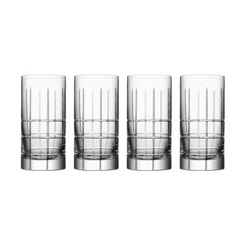 Street 海波杯 450ml 4只装 - 透明 - Orrefors