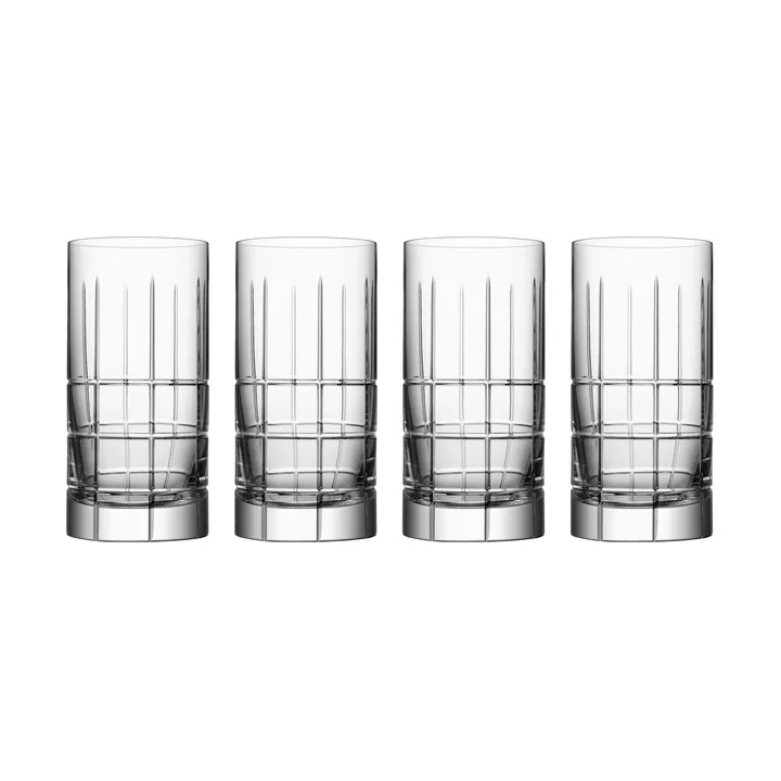 Street 海波杯 450ml 4只装 - 透明 - Orrefors
