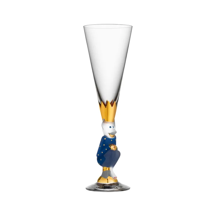 The Sparkling Devil 香槟杯190ml - 蓝色 - Orrefors