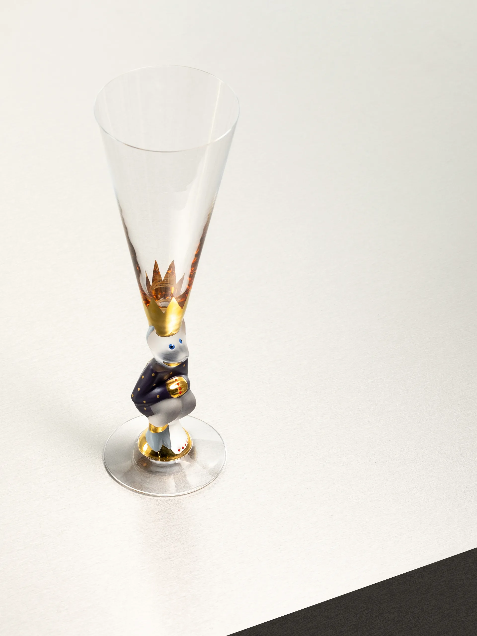 The Sparkling Devil 香槟杯190ml, 紫色 Orrefors
