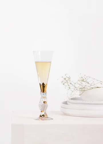 The Sparkling Devil 香槟杯190ml - 白色 - Orrefors