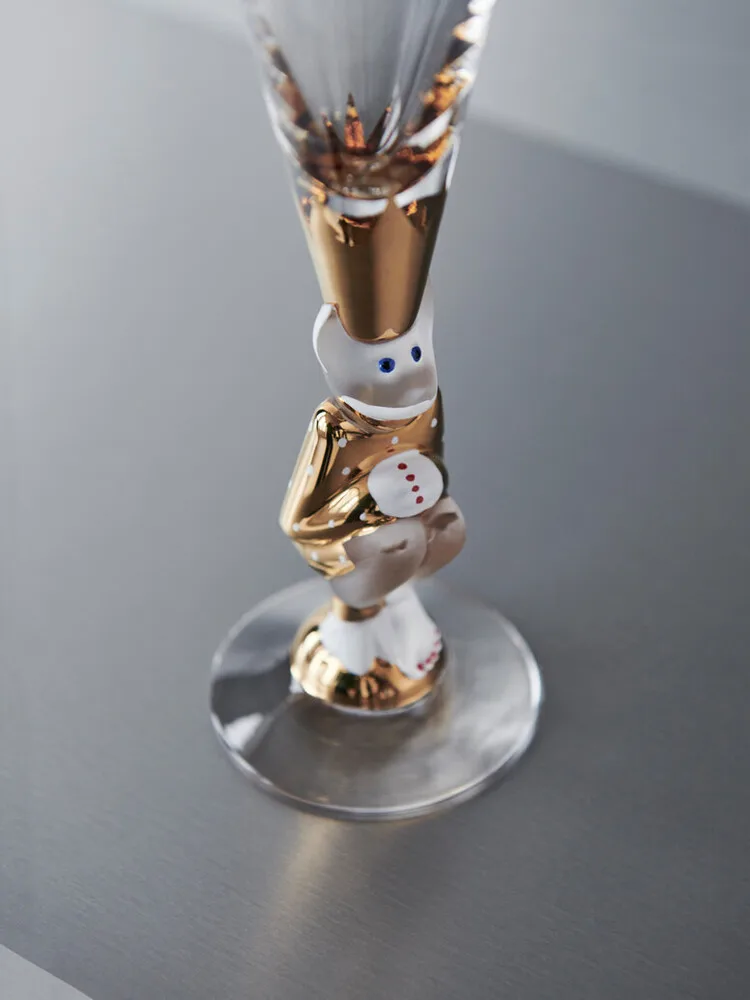 The Sparkling Devil 香槟杯190ml, 金色 Orrefors