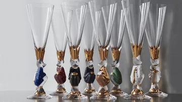 The Sparkling Devil 香槟杯190ml - 金色 - Orrefors