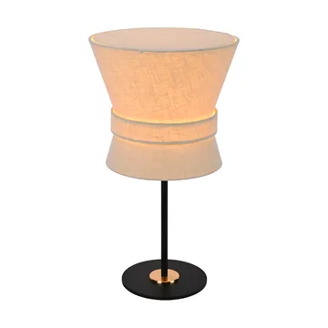 蝴蝶结台灯 - 黑-米白色 小号50cm - Örsjö Belysning