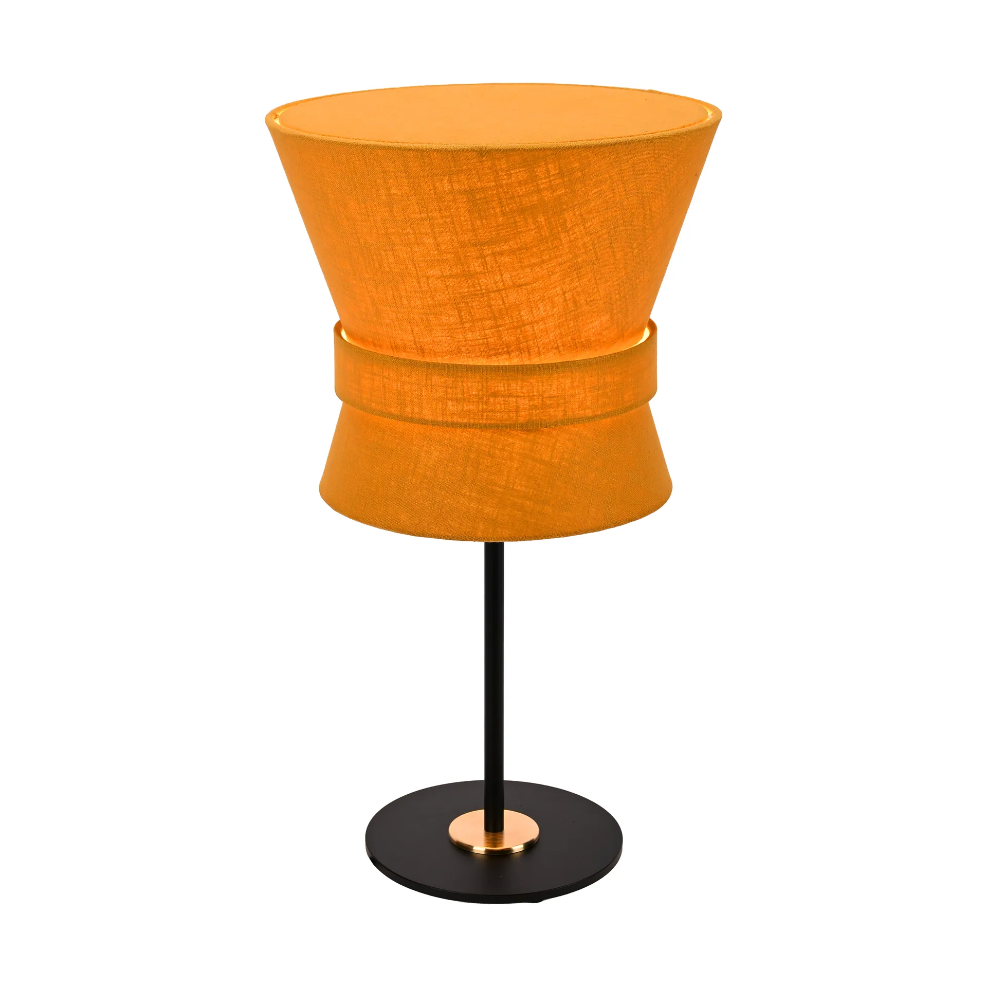 Bow 台灯, 黑色_赭黄色_小号_50cm Örsjö Belysning