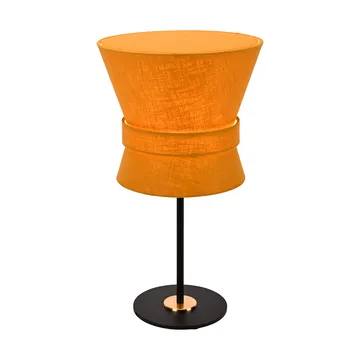 Bow 台灯 - 黑色_赭黄色_小号_50cm - Örsjö Belysning