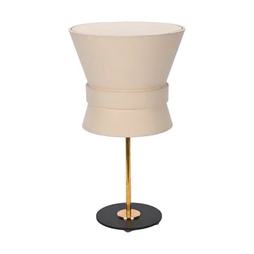 Bow 台灯 - 原色黄铜_奶白色_小号_50cm - Örsjö Belysning