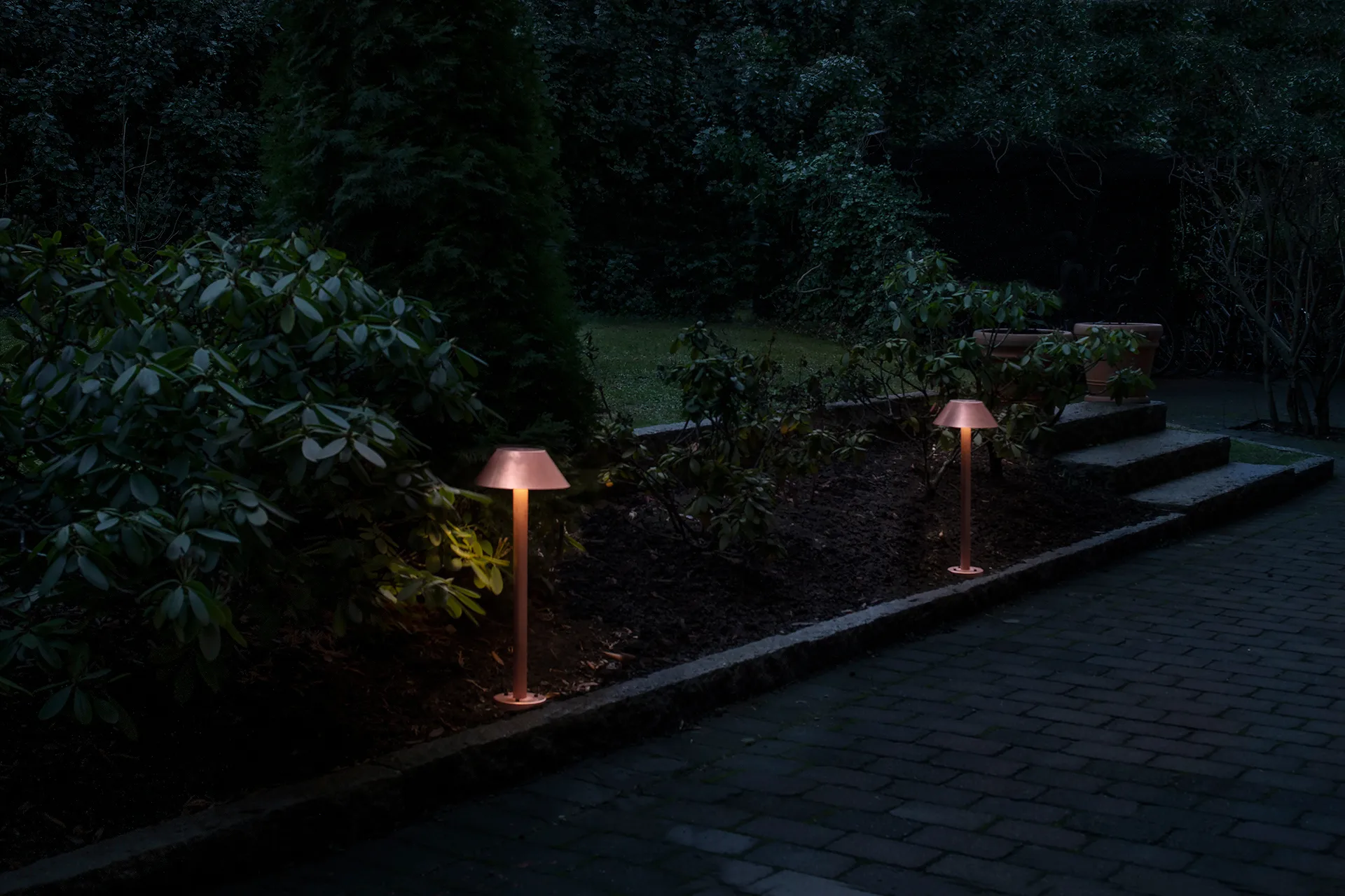 Cake Low outdoor 灯, 红铜 Örsjö Belysning