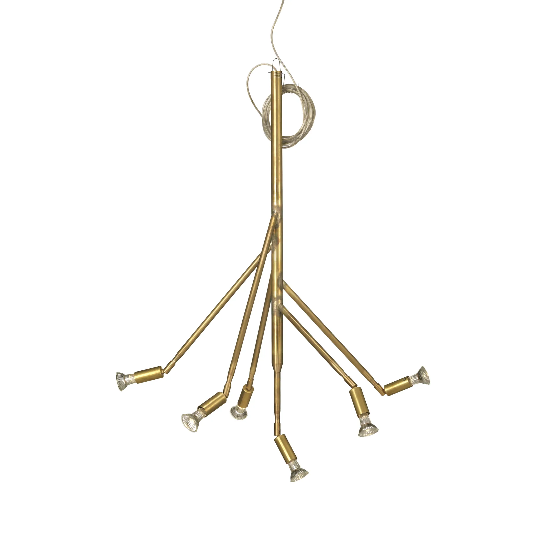 Kvist 灯 large, rough brass Örsjö Belysning