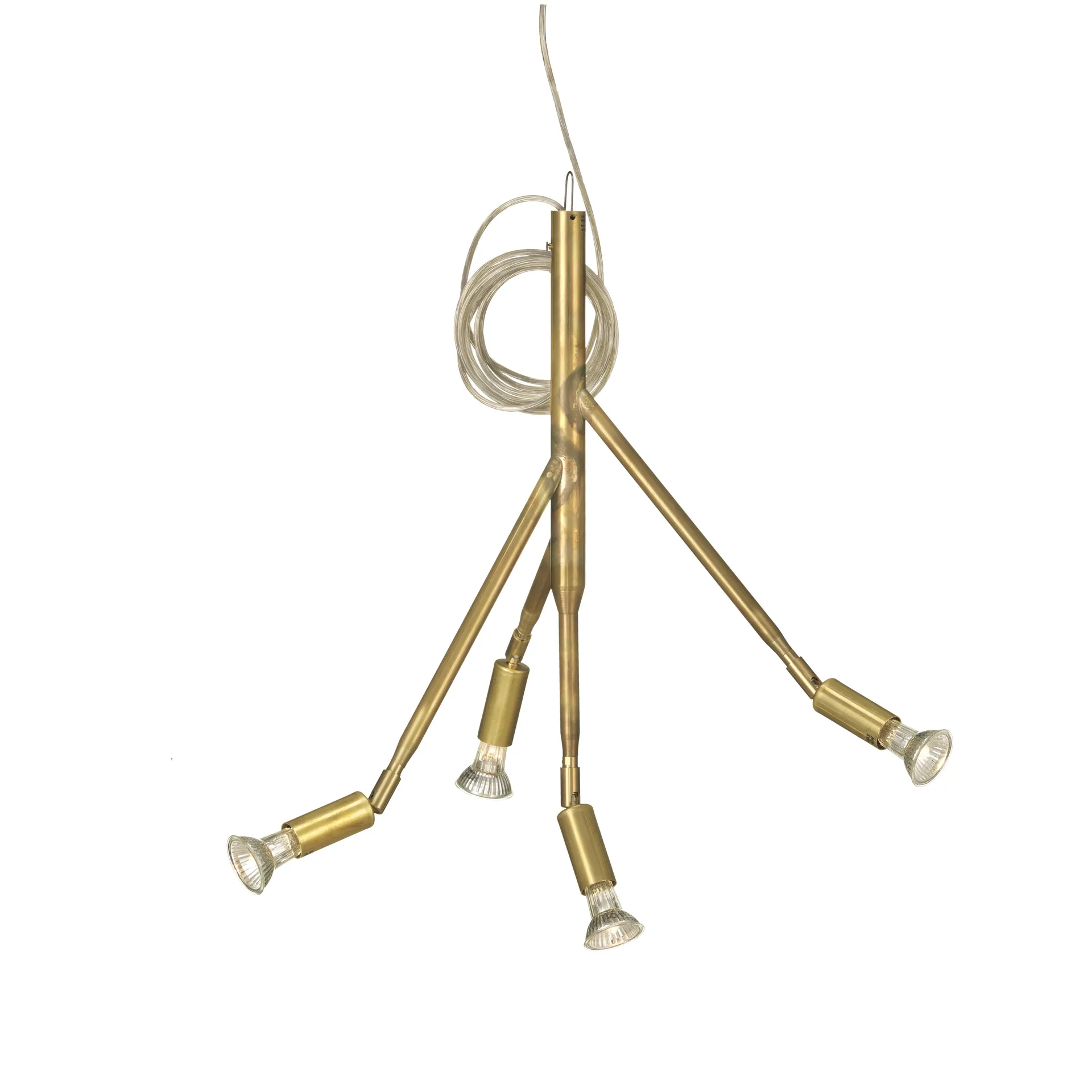 Kvist 灯 small, rough brass Örsjö Belysning