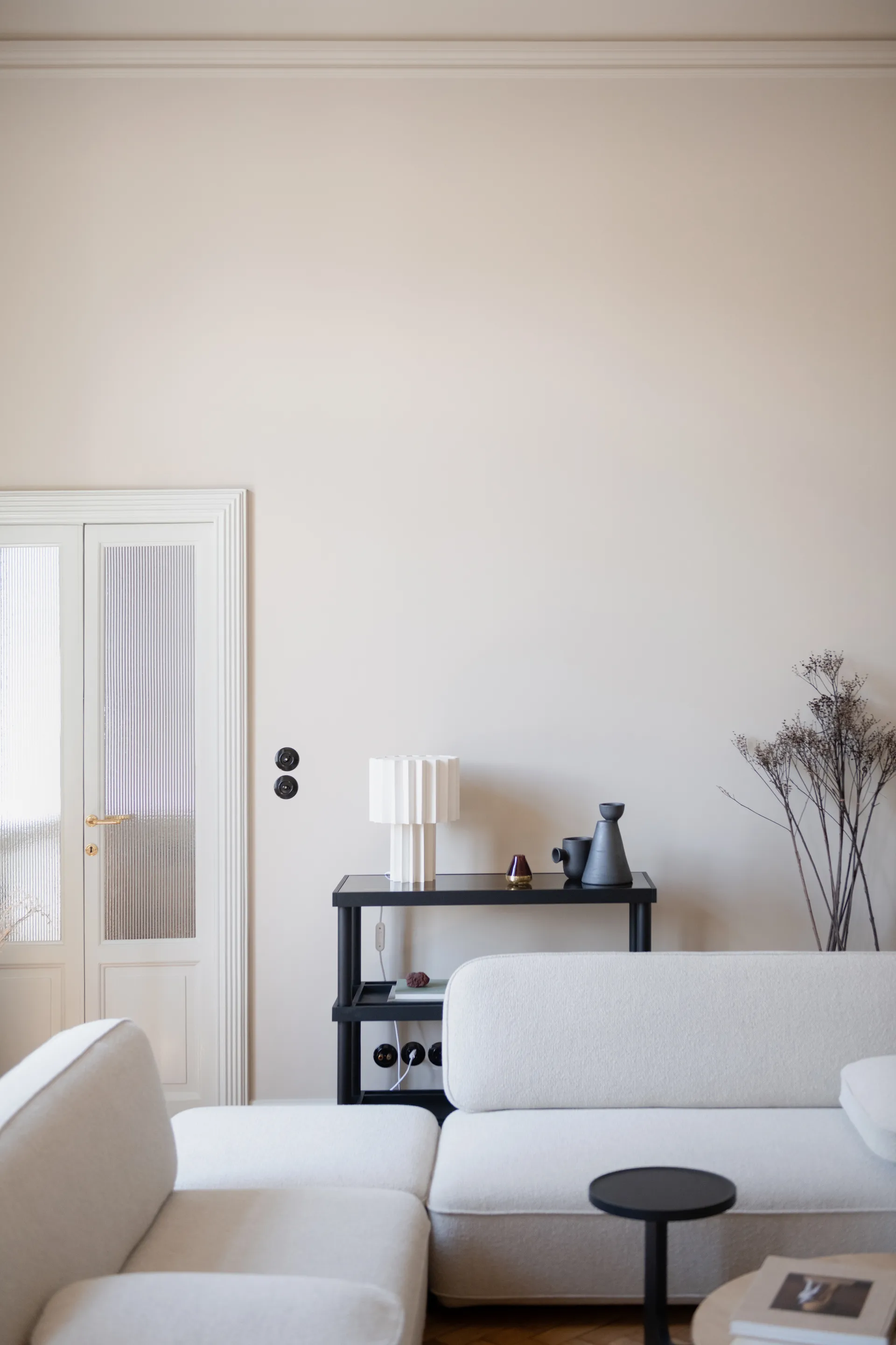 Plissé 台灯 textile, 白色 Örsjö Belysning