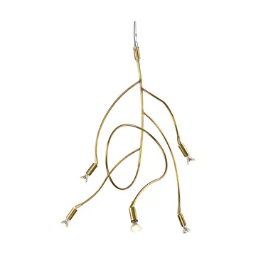 Ranka 5吸顶灯 - 原色黄铜 - Örsjö Belysning