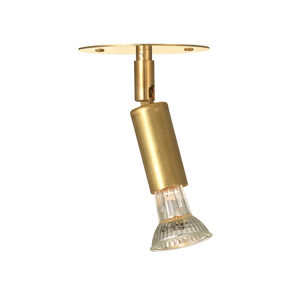 Star 1 壁灯 direct connection, raw brass Örsjö Belysning