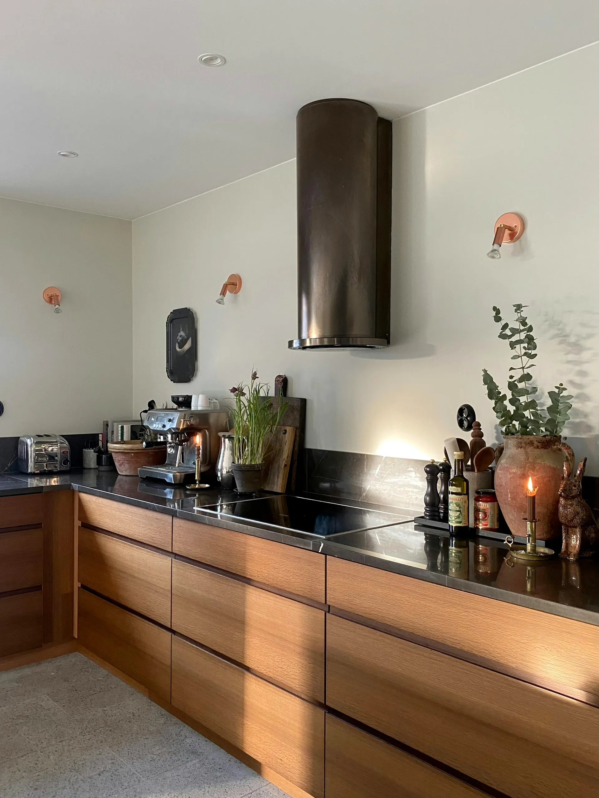 Star 1 壁灯 direct connection, raw copper Örsjö Belysning