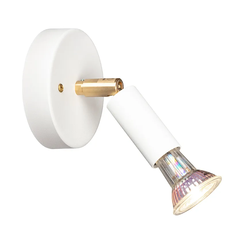 Star 1 壁灯, 白色-lacque红色 Örsjö Belysning