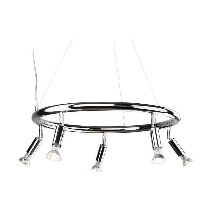 Star 圆形五头射灯组合直径60cm - 镍色-plated brass - Örsjö Belysning