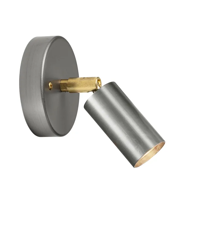 Starlight 1 ceiling/壁灯 with junction box - Raw steel - Örsjö Belysning