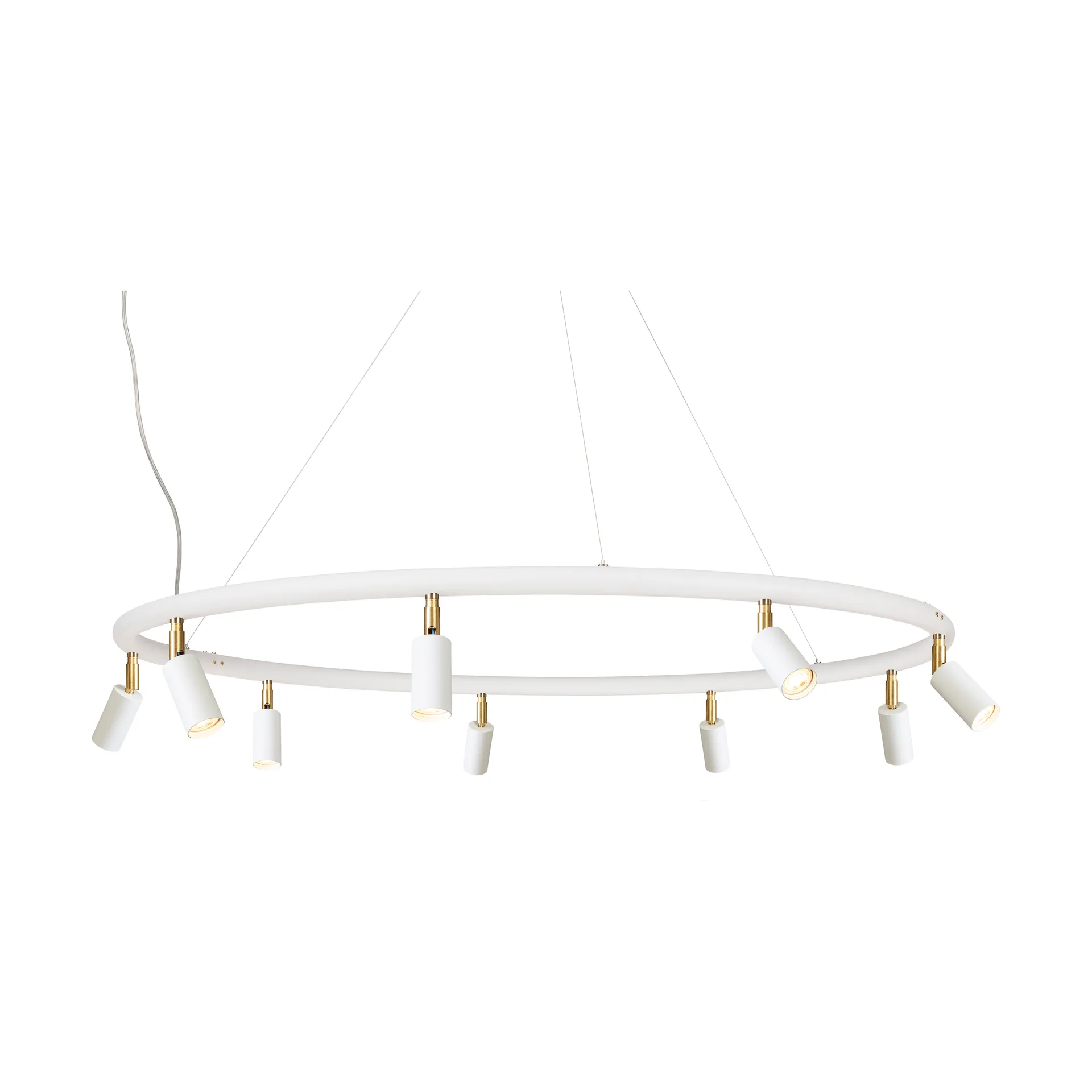 Starlight 圆形壁吸两用灯Ø100cm, 白色纹理漆面RAL 9016 Örsjö Belysning