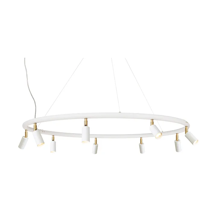 Starlight 圆形壁吸两用灯Ø100cm - 白色纹理漆面RAL 9016 - Örsjö Belysning