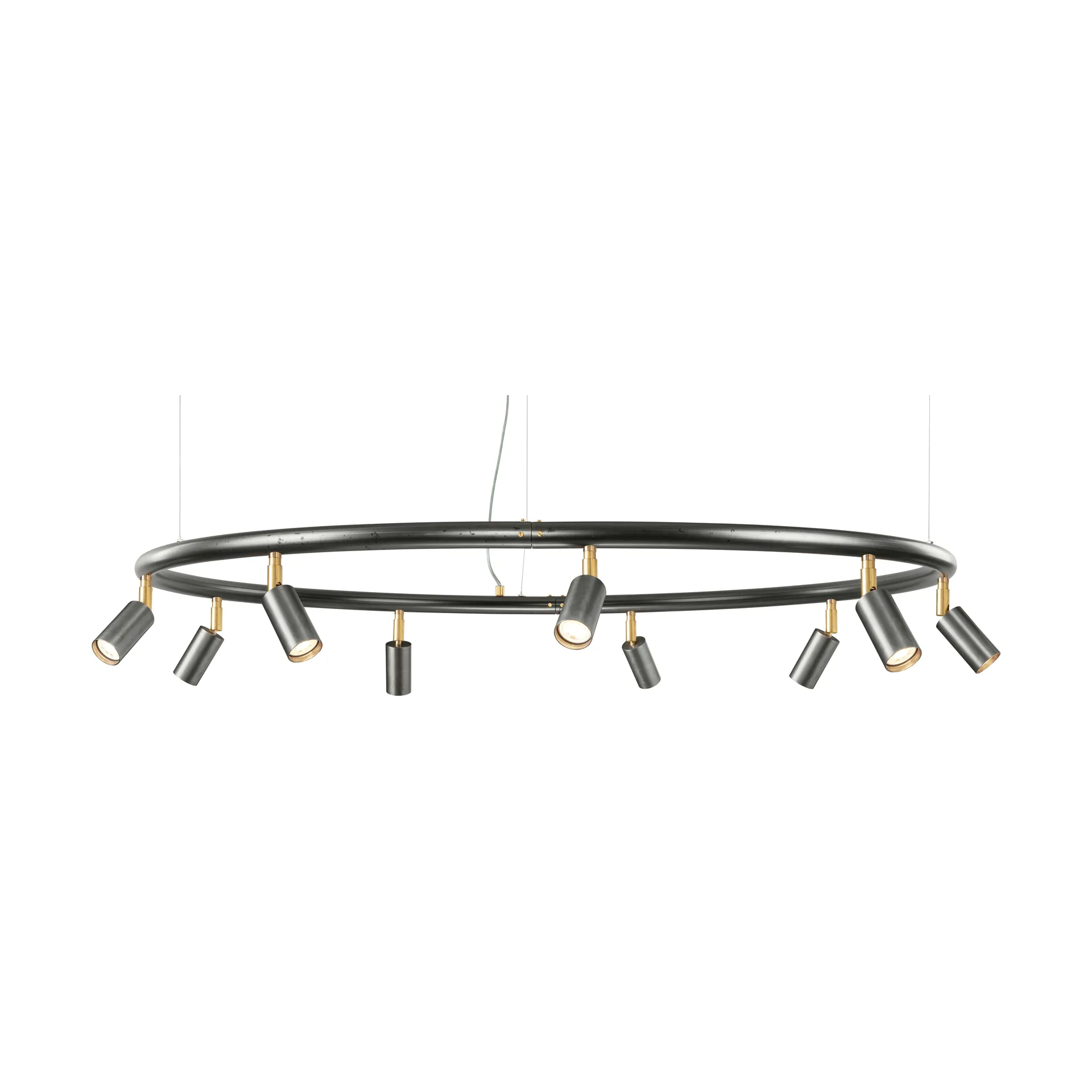 Starlight 圆形壁吸两用灯Ø100cm, 原色钢 Örsjö Belysning