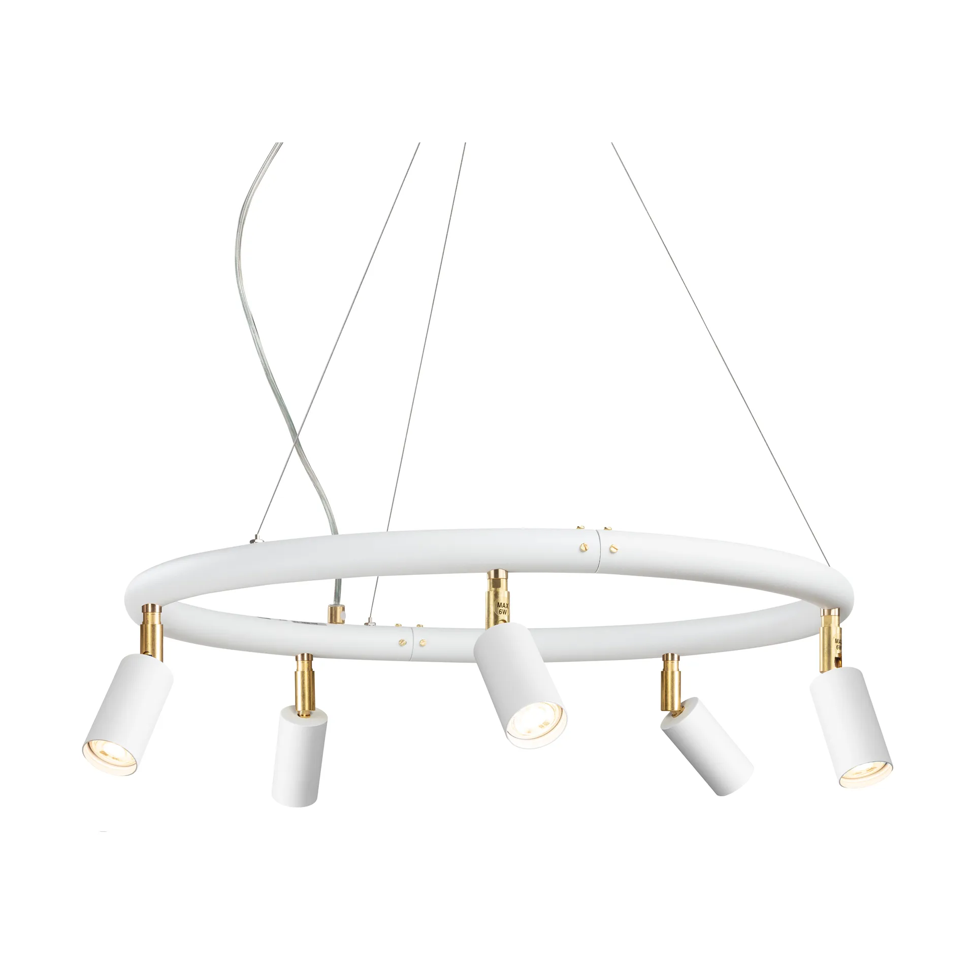 Starlight 圆形壁吸两用灯Ø60cm, 白色纹理漆面RAL 9016 Örsjö Belysning