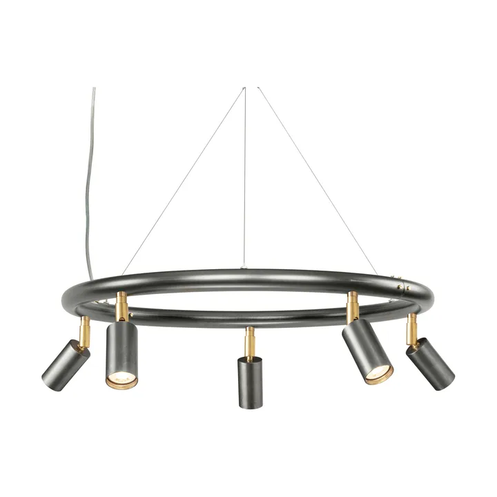 Starlight 圆形壁吸两用灯Ø60cm - 原色钢 - Örsjö Belysning
