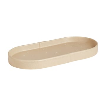 Aki tray oval 18x34 cm - 米色 - OYOY