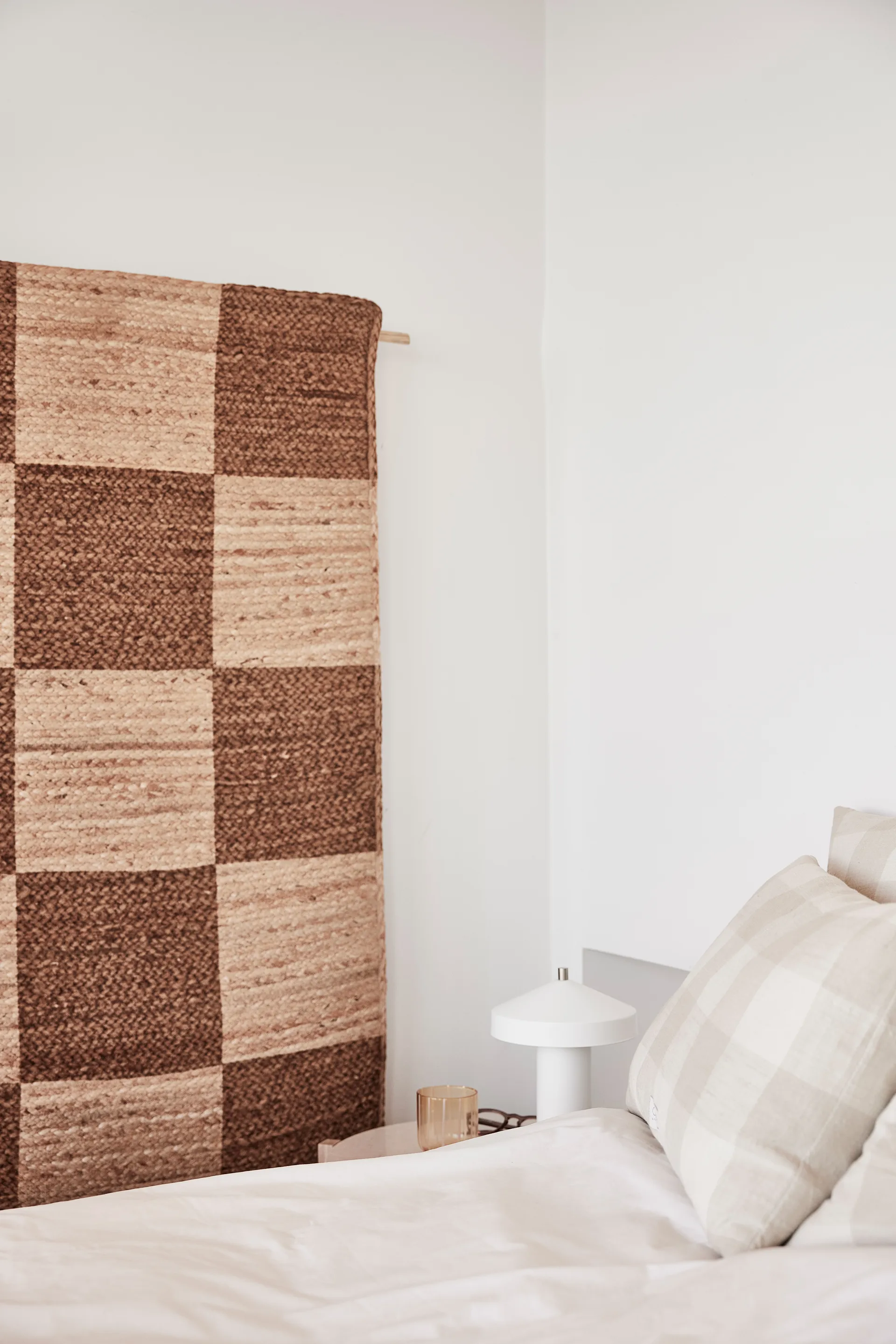 Chess 靠枕套 long 58x60 cm, Clay OYOY