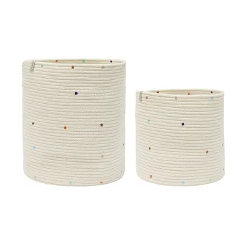 Confetti storage baskets 2件 - 彩色 - OYOY