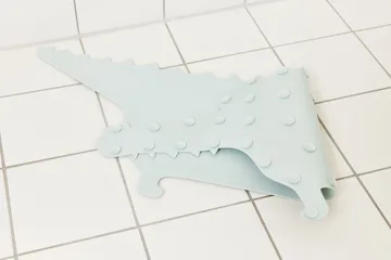 Crocodile Gustav 浴室地垫 - 浅薄荷绿 - OYOY