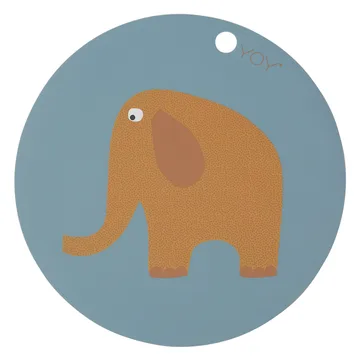 Elephant 餐垫  - Tourmaline - OYOY