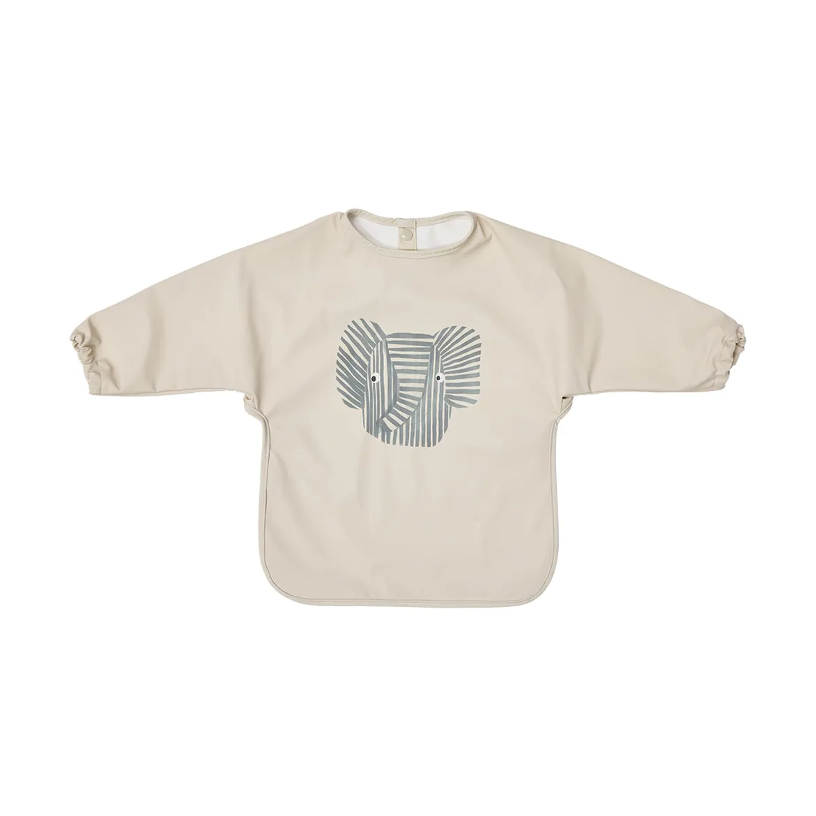 Erik Elephant bib with sleeves, 米色 OYOY