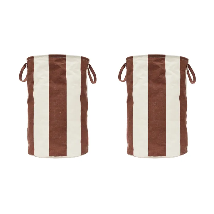 Kara 储物篮 大 Ø38x54 cm - 肉豆蔻色 - OYOY