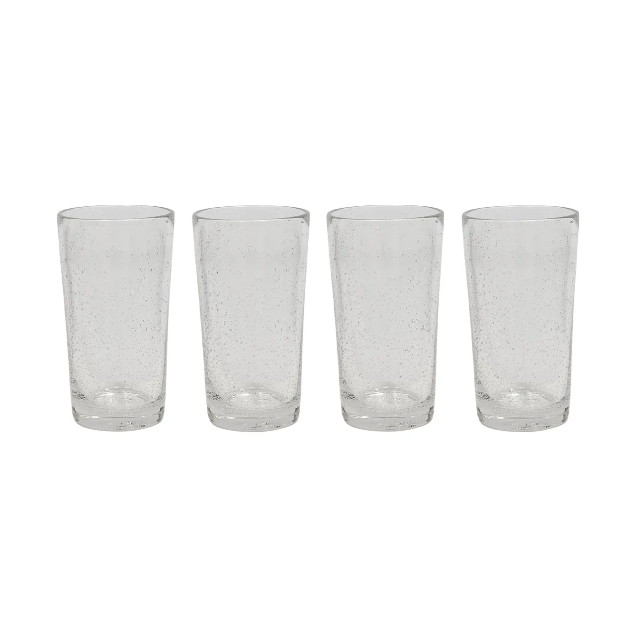 Kuki 海波杯4件装, 透明色 OYOY