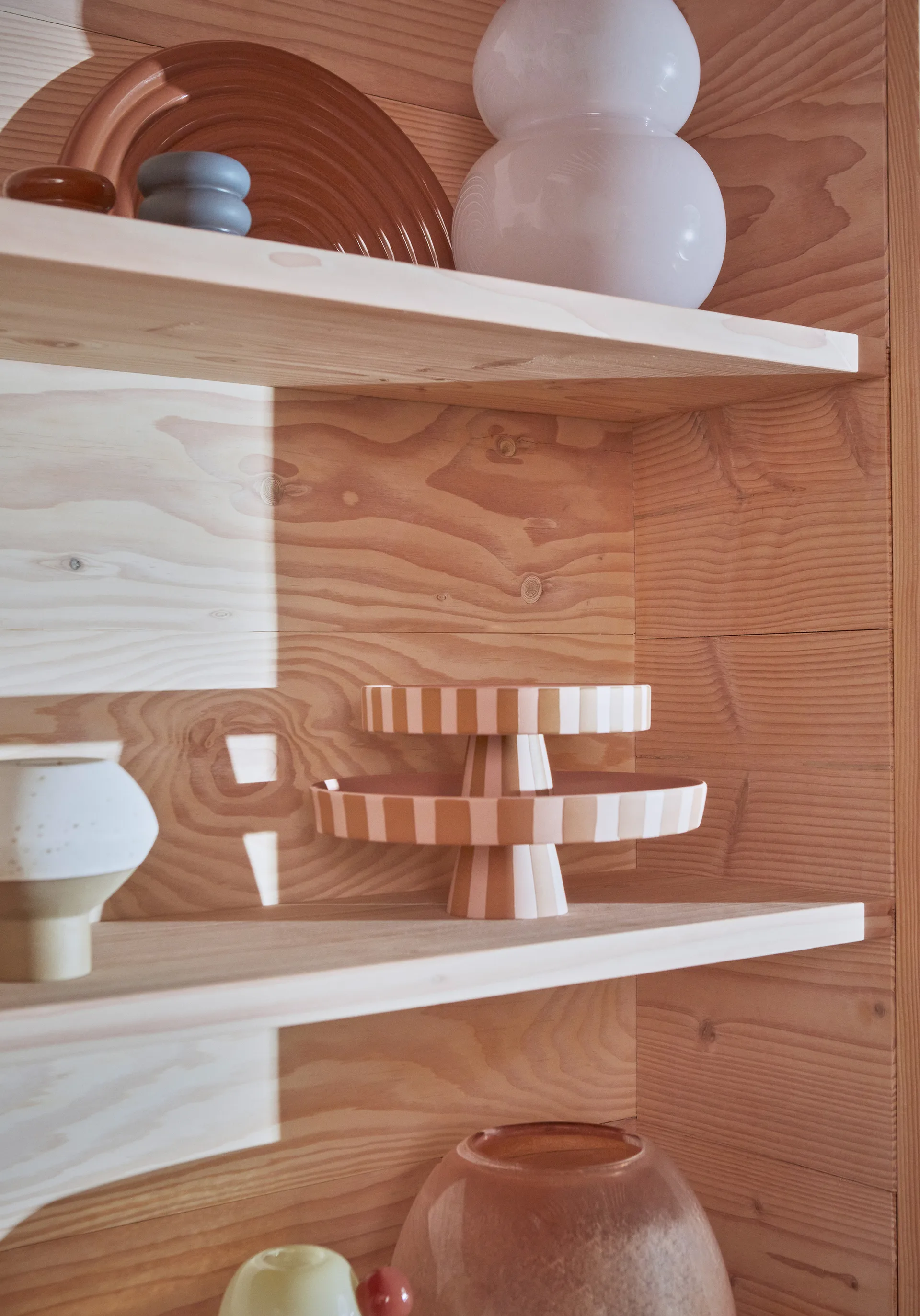 Lasi系列 糖葫芦花瓶 23cm , 玫瑰色Rose OYOY