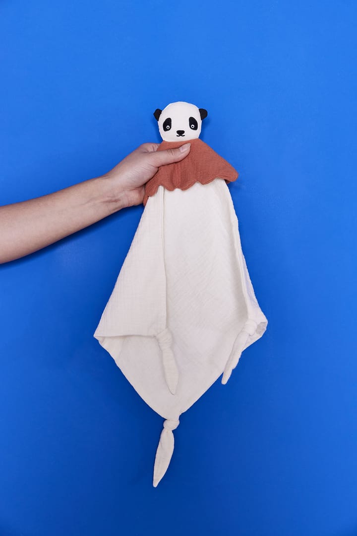 Lun Lun Panda 婴儿毯 40x40 cm, Off-white OYOY